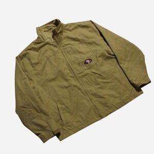 Mens Vintage 90s/2000s Y2K Reebok San Fransico 49ers Baggy Fit Jacket